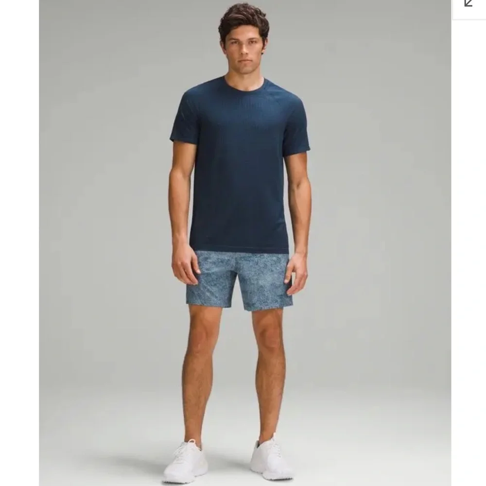lululemon athletica Men's Blue Athletic Shorts
